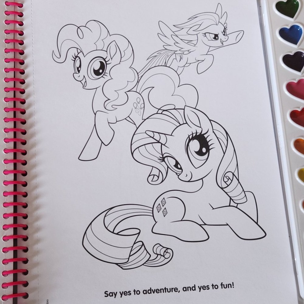 My Little Pony Deluxe Poster Paint & Color Set NWT Gift - Picture 3 of 6